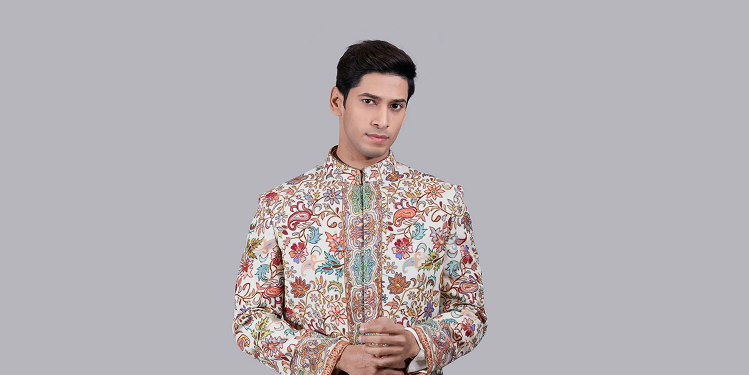 What Makes Indo Western Sherwani For Men Perfect for Modern Weddings