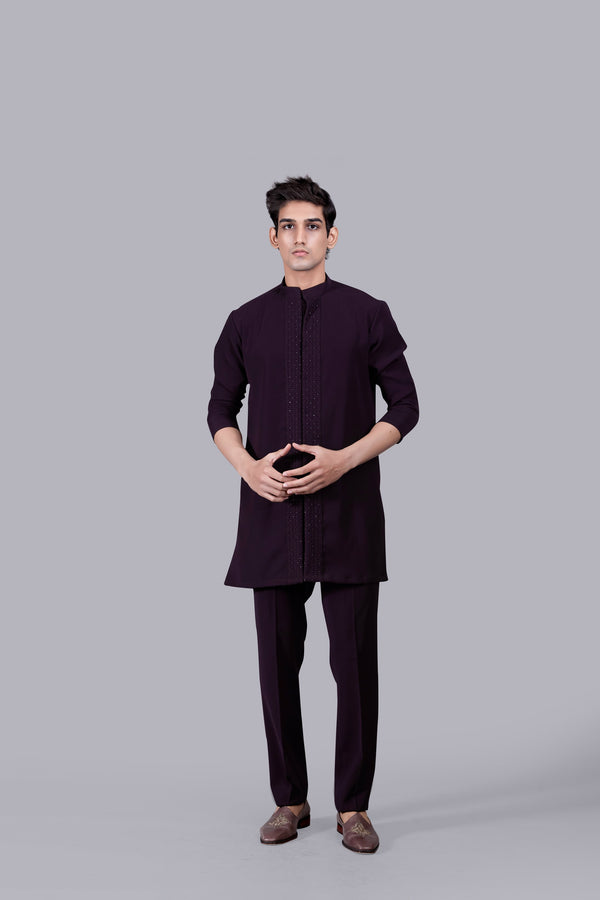 WINE BOOMARIYO THREAD WORK INDO WESTERN
