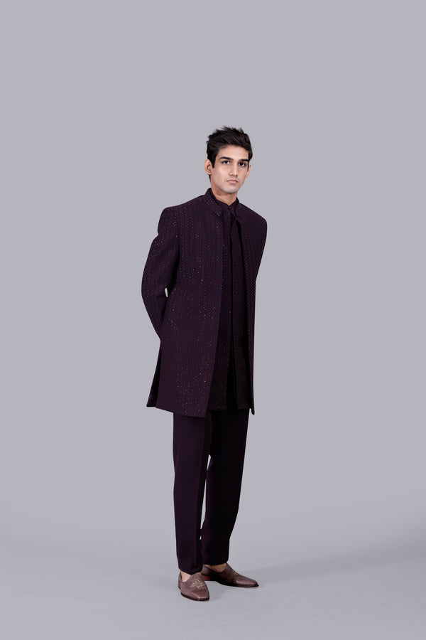 WINE BOOMARIYO THREAD WORK INDO WESTERN