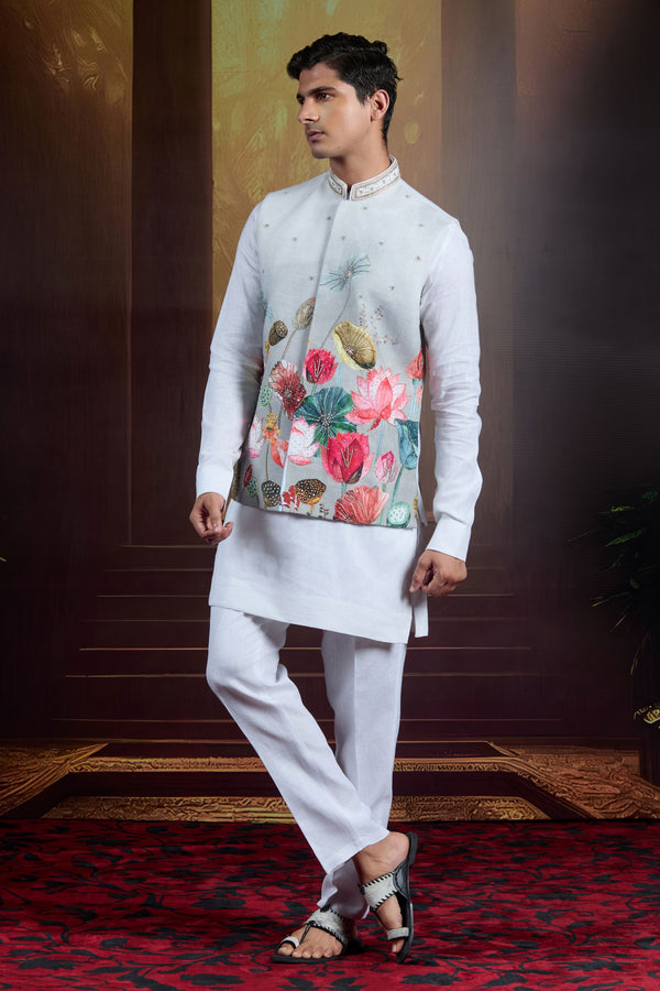 Ivory Garden Bloom Bundi Set