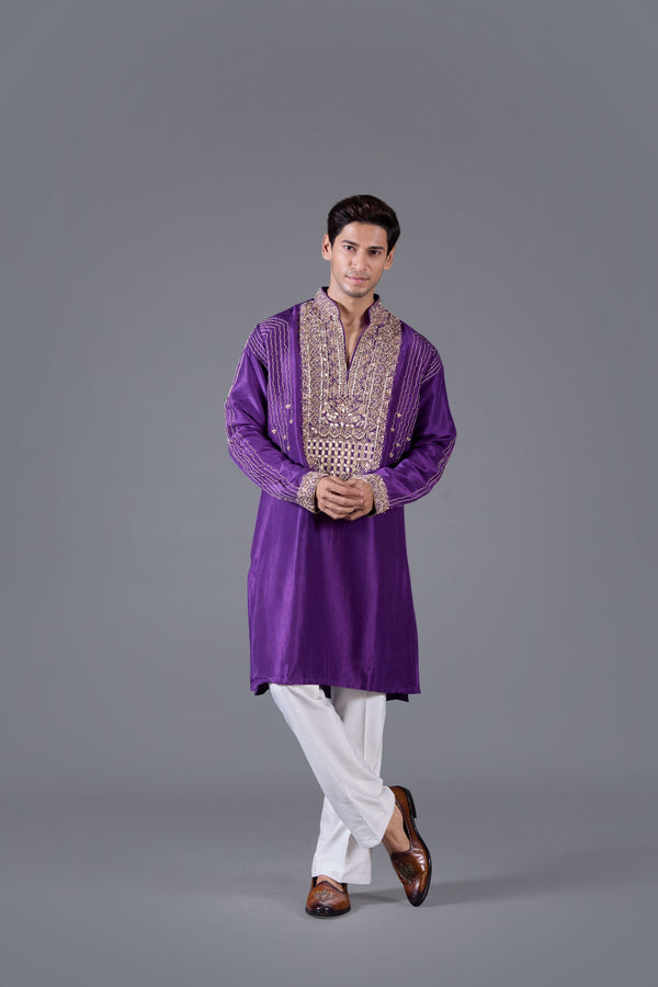 Orchid Majesty Kurta