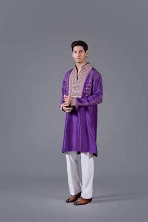 Orchid Majesty Kurta