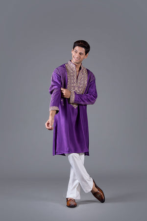 Orchid Majesty Kurta