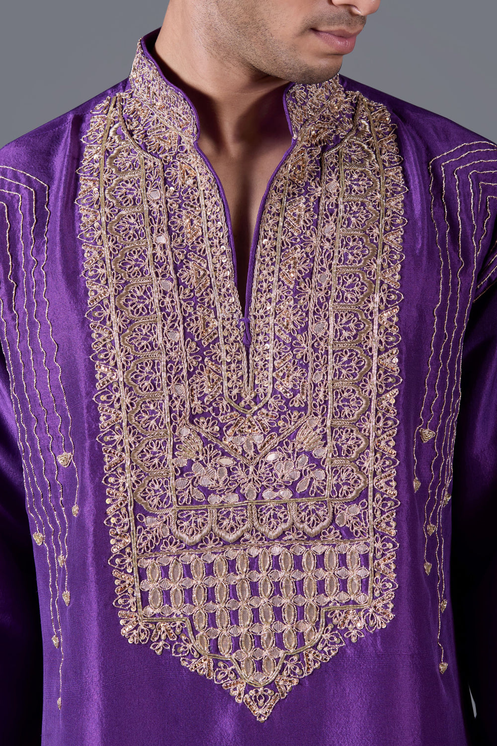 Orchid Majesty Kurta