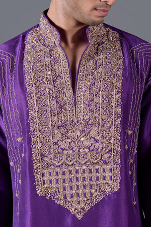 Orchid Majesty Kurta