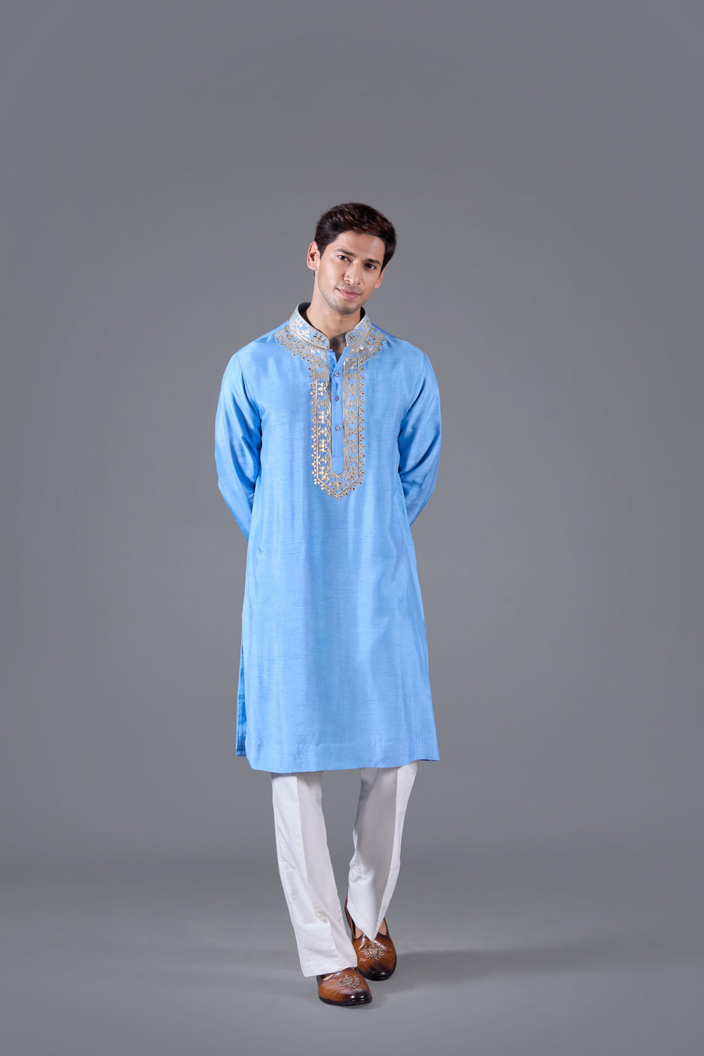Ocean Glint Kurta