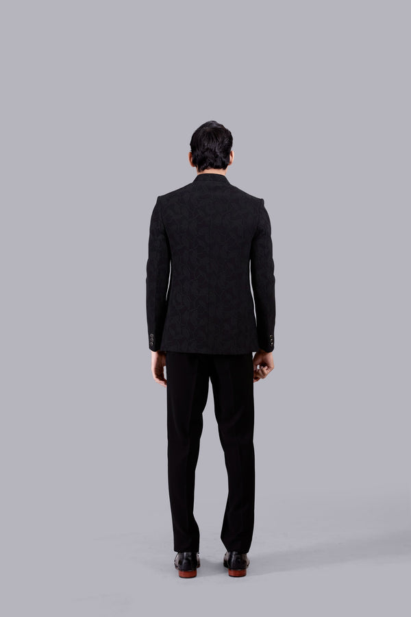 BLACK BOOMARIYO RUBBER PRINT JODHPURI