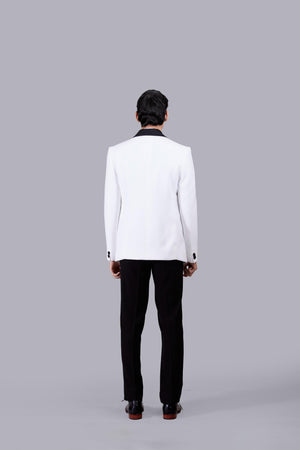 WHITE BOOMARIYO PLAIN SUIT