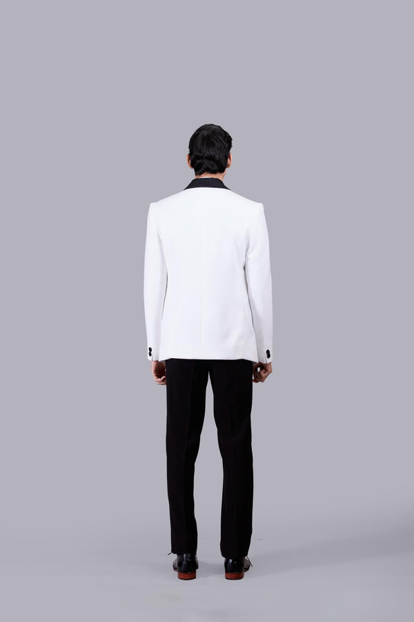 WHITE BOOMARIYO PLAIN SUIT