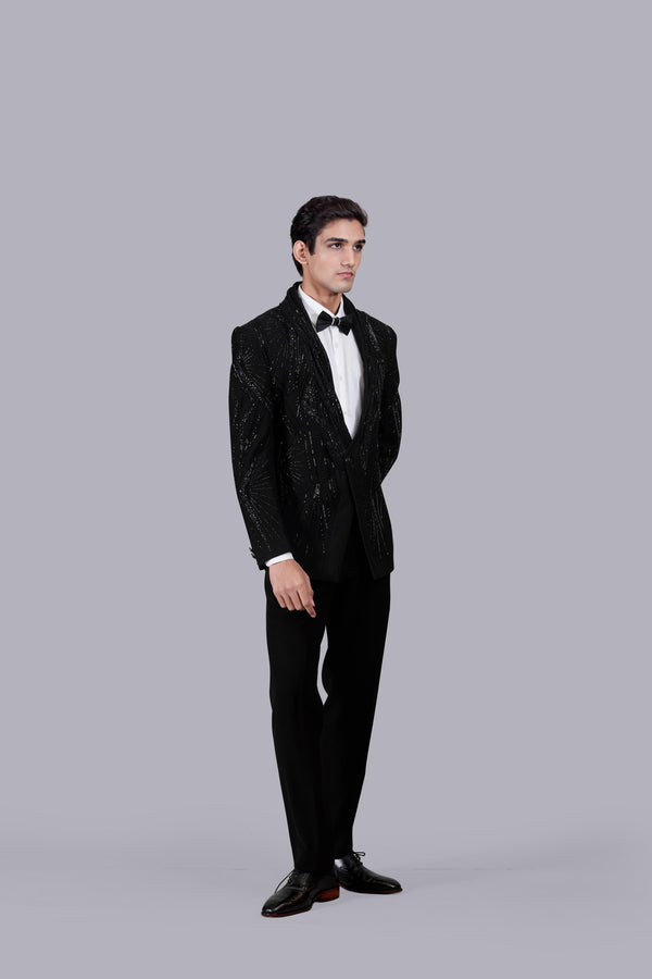 BLACK BOOMARIYO PEARL WORK SUIT