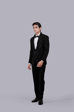 BLACK BOOMARIYO PEARL WORK SUIT