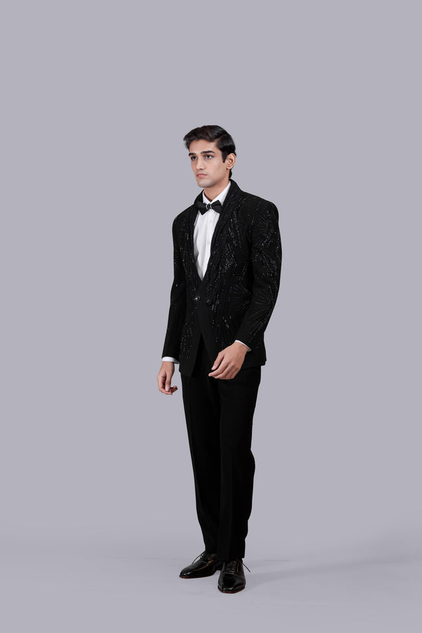 BLACK BOOMARIYO PEARL WORK SUIT