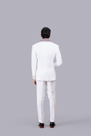 WHITE BOOMARIYO CUTDANA WORK SUIT