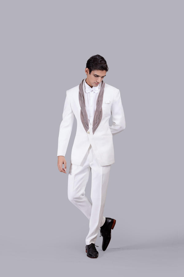 WHITE BOOMARIYO CUTDANA WORK SUIT