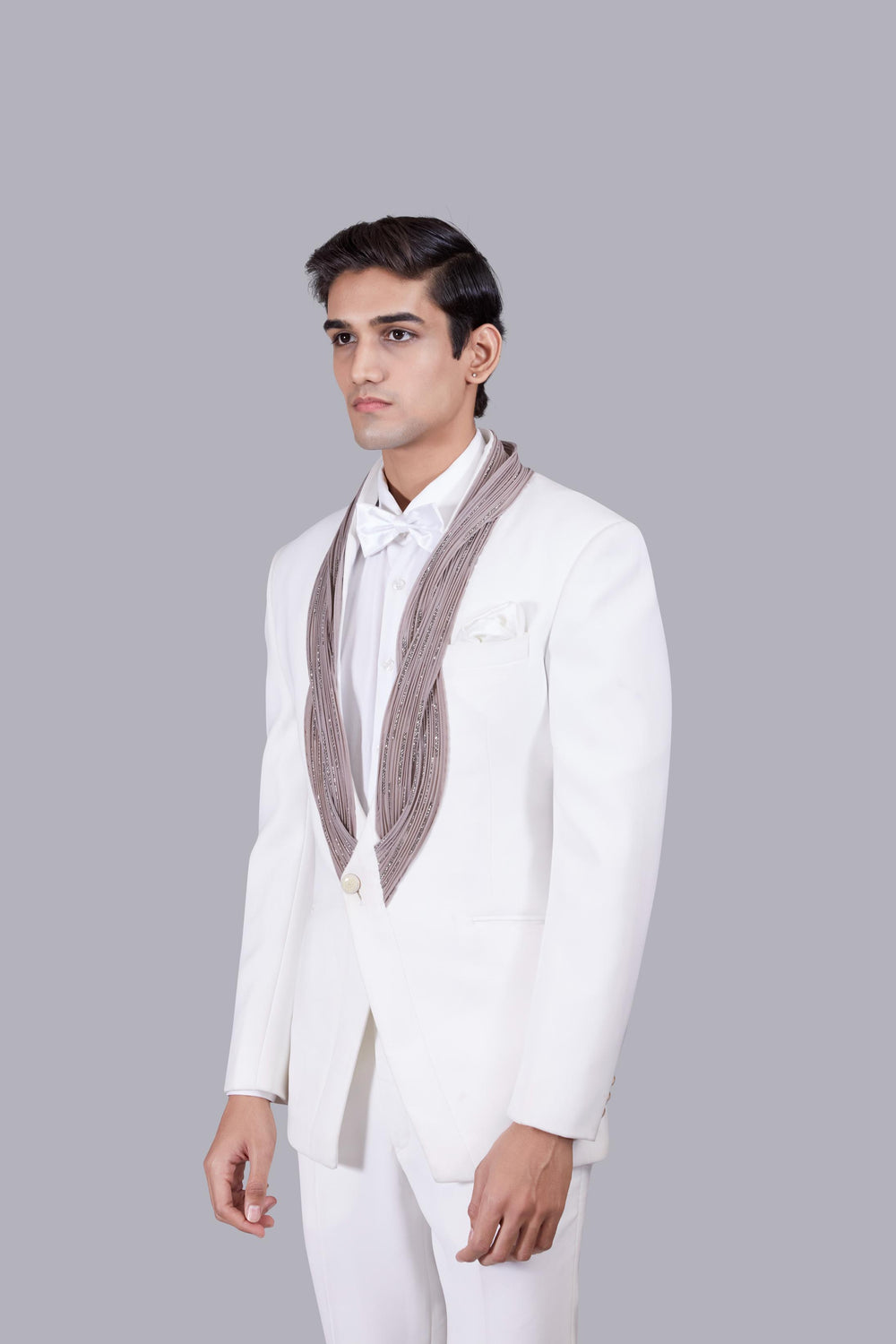 WHITE BOOMARIYO CUTDANA WORK SUIT