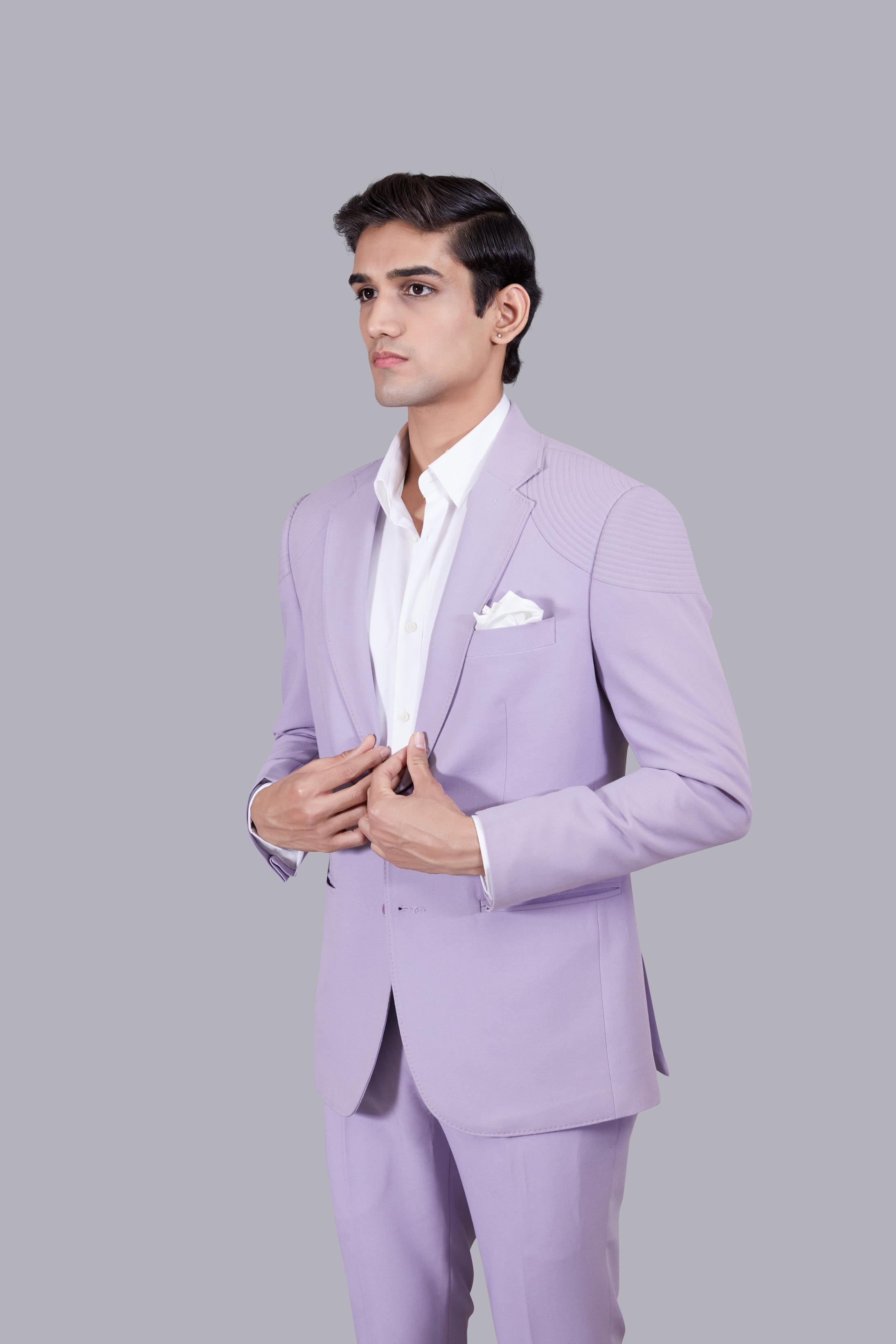 light purple dress for men Purple Outfits For Men