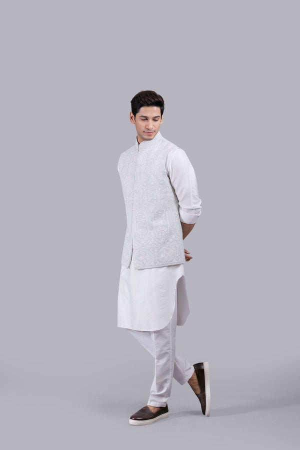 MINT MATKA SILK THREAD ARI WORK BUNDI SET