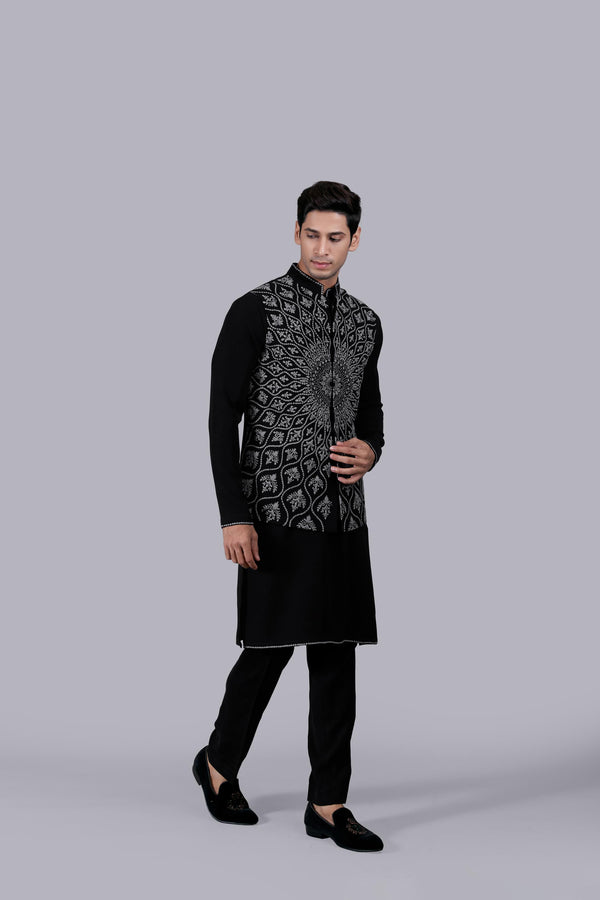 BLACK BOOMARIYO THREAD ARI WORK BUNDI SET